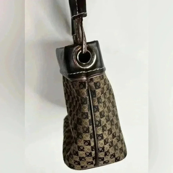 Liz Claiborne Vintage LC Monogram Handbag - Picture 10 of 13